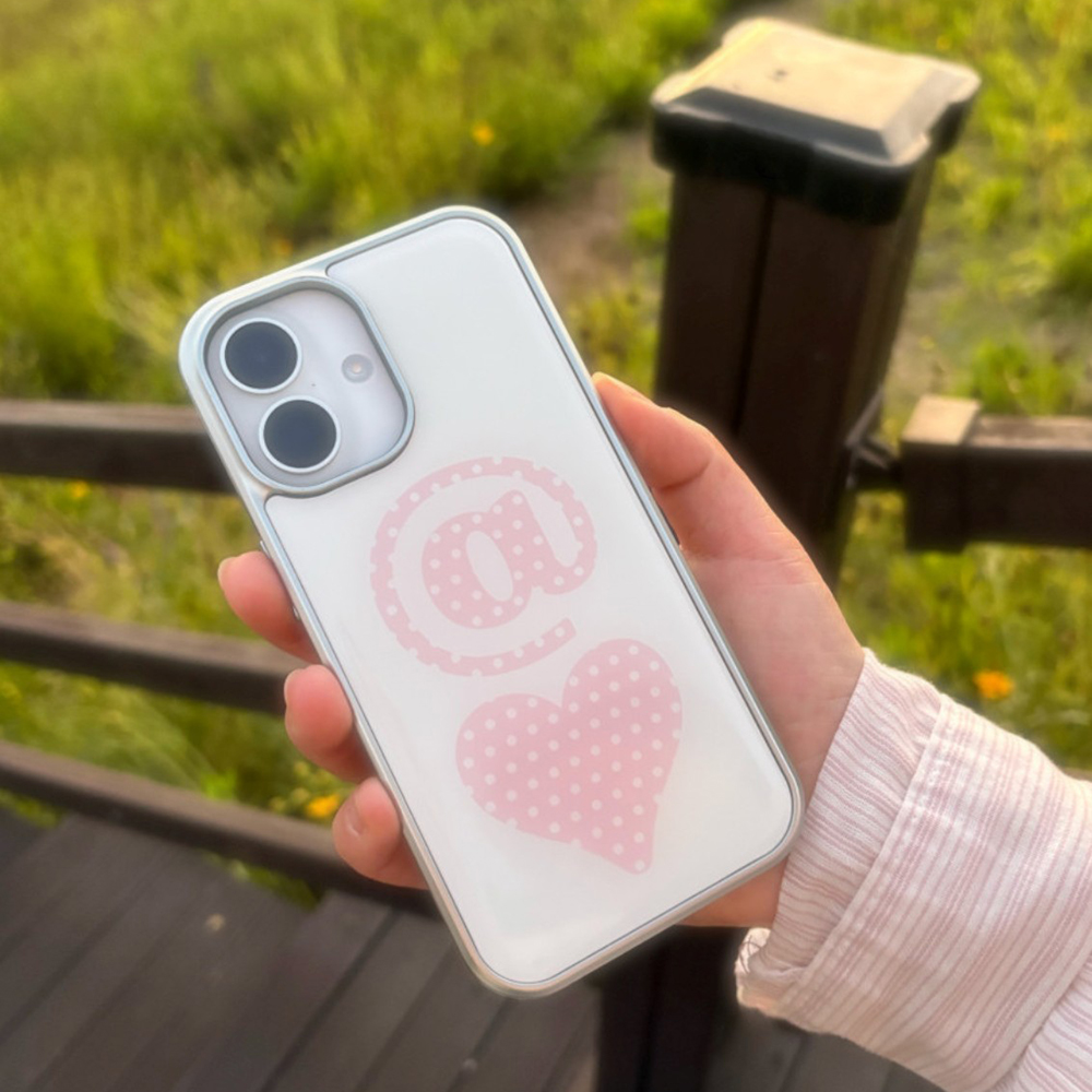 Phone Cases That Charge Your Phone - Clmj 하트 도트 폰 케이스 아이폰