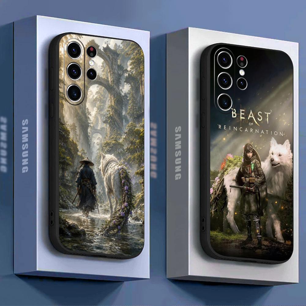 Phone Cases Samsung S25 Ultra - 만화 멋진 환생의 짐승 휴대폰 케이스