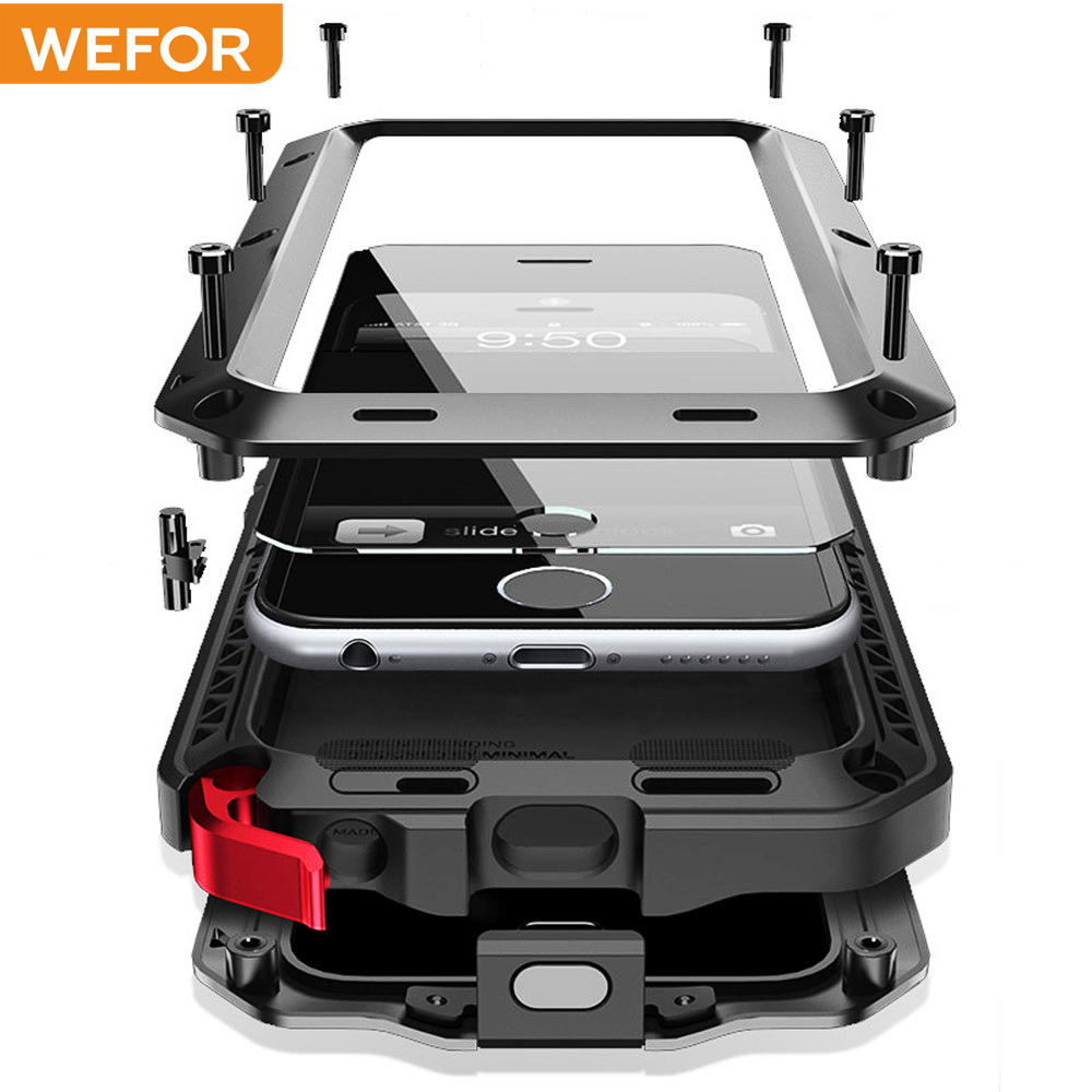 Phone Cases That Charge Your Phone - 금속 알루미늄 충격 방지 휴대폰 케이스,