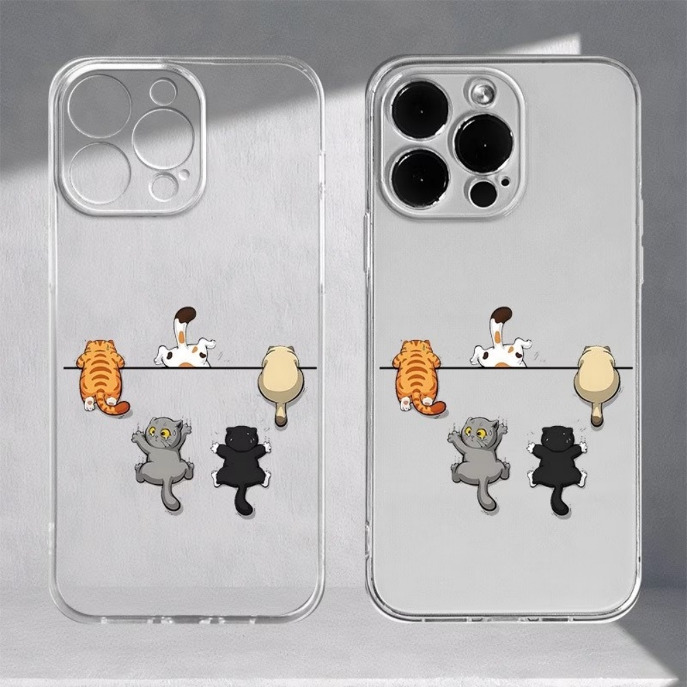 Phone Cases Cute Iphone 13 - 귀여운 고양이 패턴 5종 아이폰 11