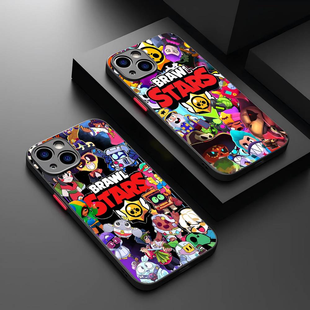 Phone Cases Quirky - 재미있는 B-Brawl 게임 S-Stars 애니메이션 아이폰