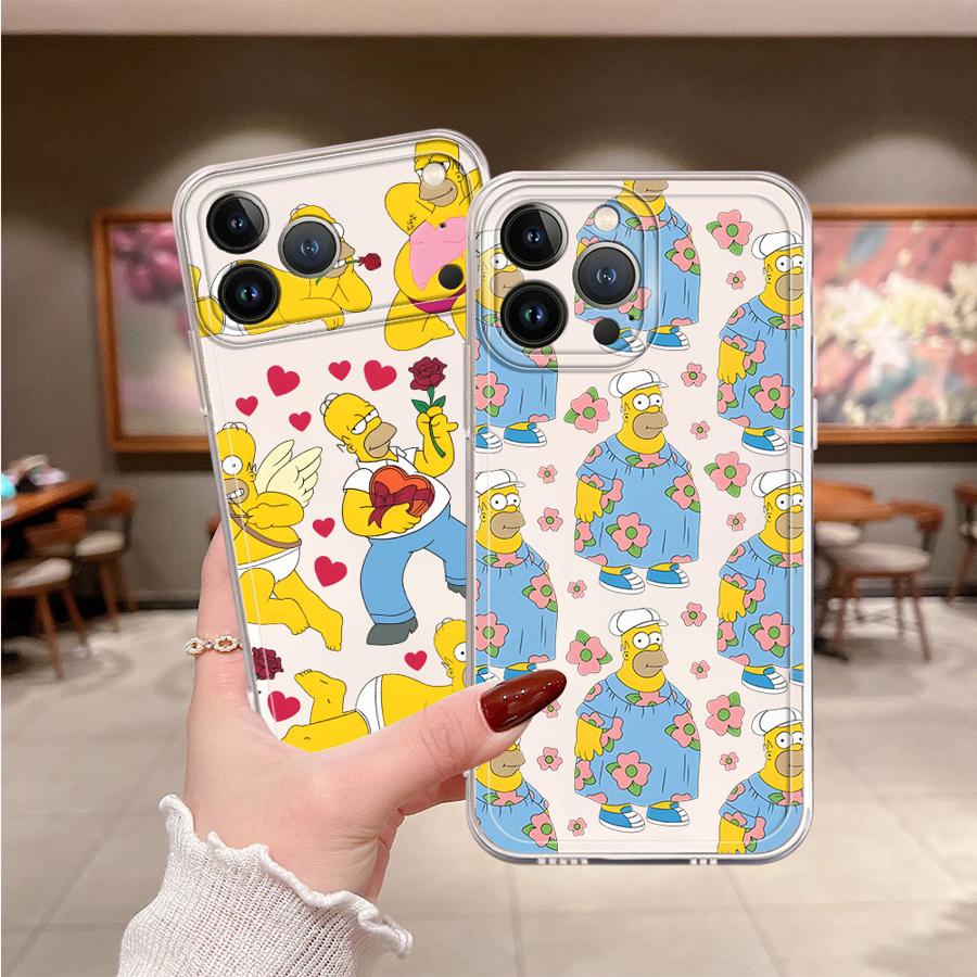 Phone Cases Quirky - 심슨 가족 재미있는 호머 케이스 아이폰