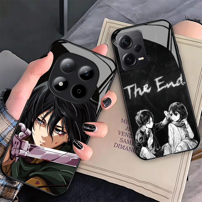 Phone Cases On Shein - A-Attack On T-Titan 미카사 유리 휴대폰