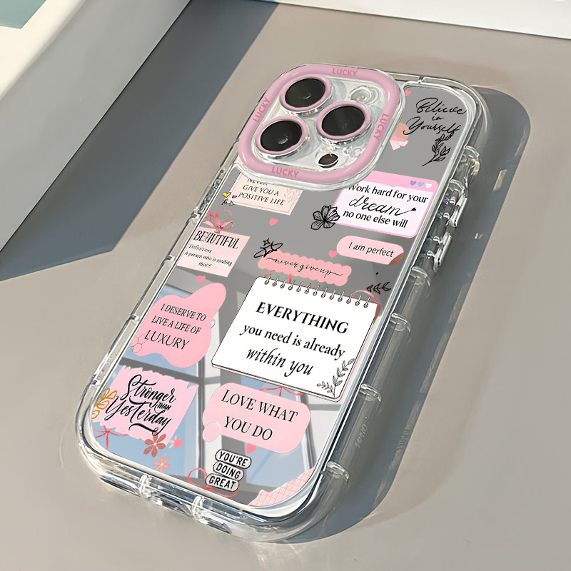Phone Cases Quotes - 기분을 기상시키고 편안하게 해주는 문구가 있는