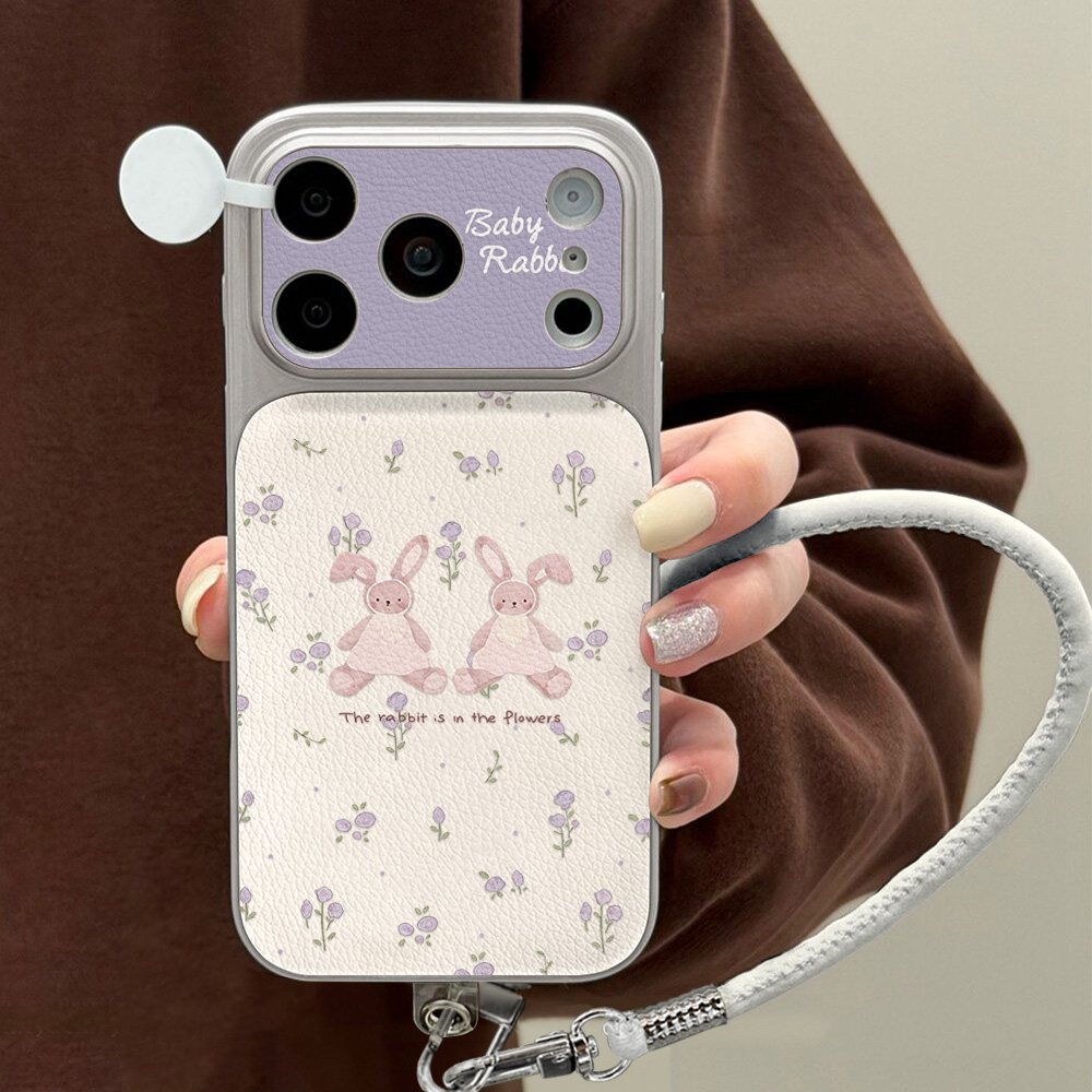 귀여운 토끼 디자인 PU 가죽 폰 케이스 (아이폰 18 - Phone Cases Cute Iphone 13 리뷰 및 가격