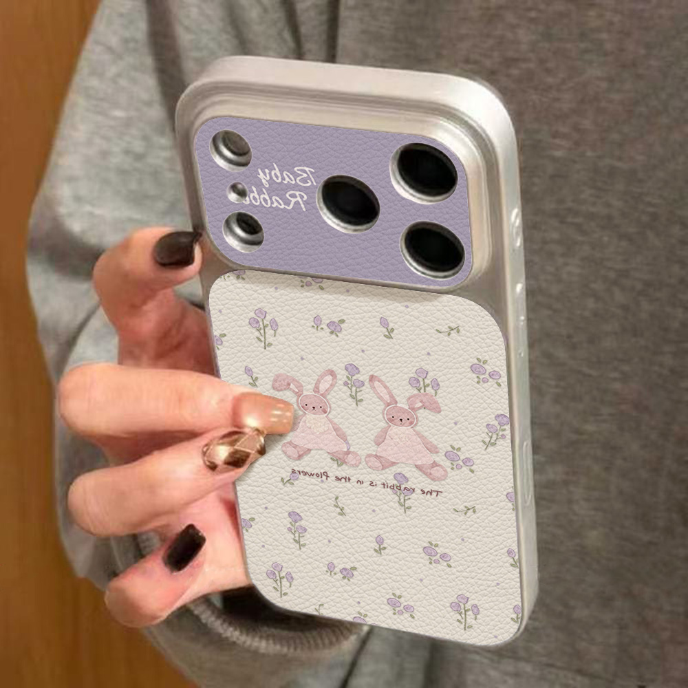 귀여운 토끼 디자인 PU 가죽 폰 케이스 (아이폰 18 - Phone Cases Cute Iphone 13 리뷰 및 가격