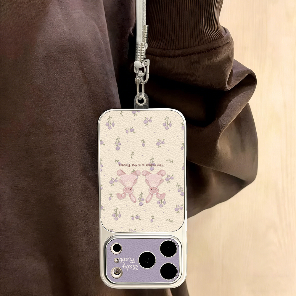 귀여운 토끼 디자인 PU 가죽 폰 케이스 (아이폰 18 - Phone Cases Cute Iphone 13 리뷰 및 가격