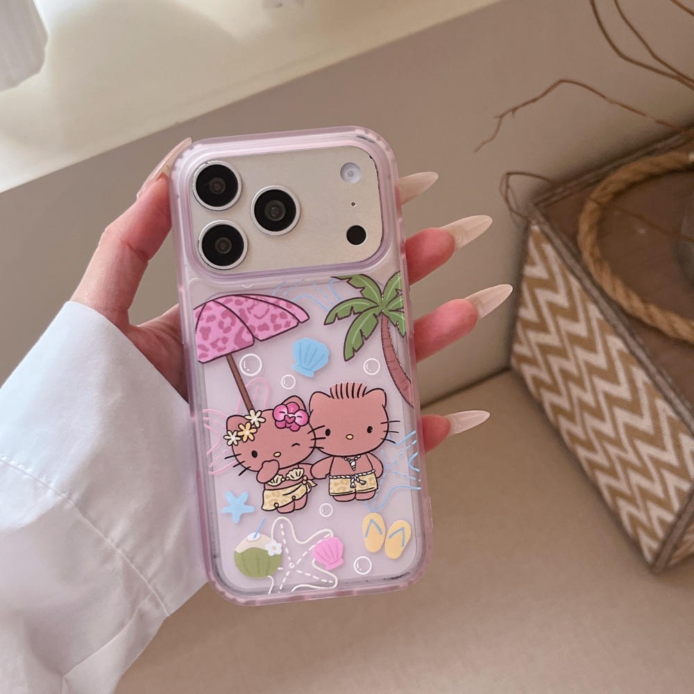 럭셔리 귀여운 만화 해변 휴가 스타일 아이폰 17 Pr - Phone Cases Beach 리뷰 및 가격
