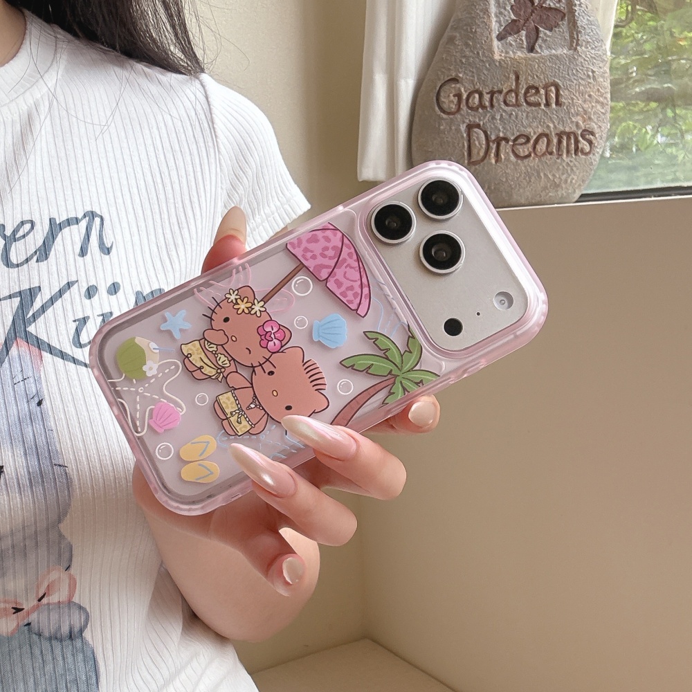 럭셔리 귀여운 만화 해변 휴가 스타일 아이폰 17 Pr - Phone Cases Beach 리뷰 및 가격