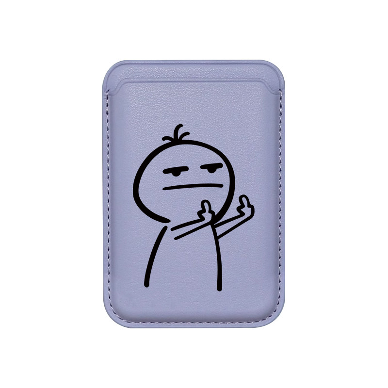 재미있는 만화 캐릭터 라인 그림 카드 홀더 마그네틱 마 - Phone Cases Quirky 리뷰 및 가격