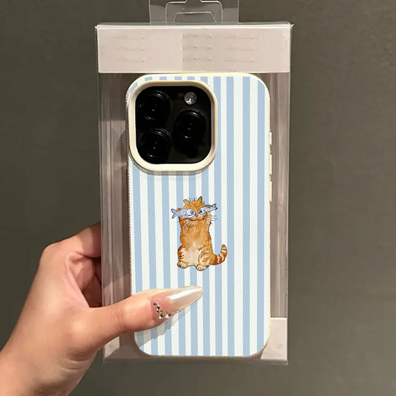 귀여운 줄무늬 새끼 고양이 물고기 디자인 아이폰 17  - Phone Cases Cute Iphone 13 리뷰 및 가격