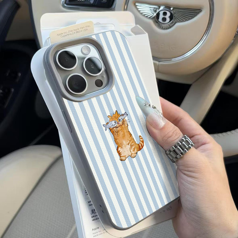 귀여운 줄무늬 새끼 고양이 물고기 디자인 아이폰 17  - Phone Cases Cute Iphone 13 리뷰 및 가격
