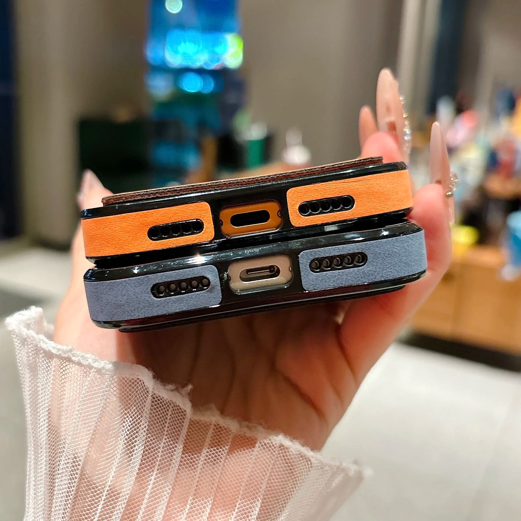 지갑 카드 홀더 스웨이드 가죽 폰 케이스 아이폰 17  - Phone Cases With Wallet 리뷰 및 가격