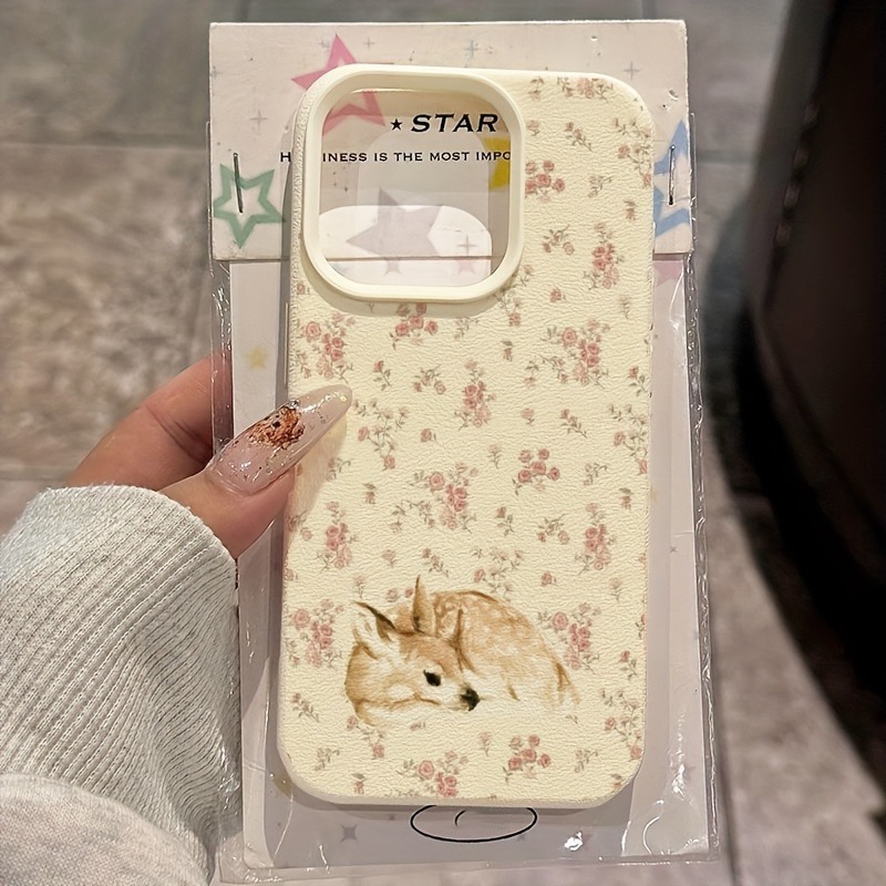 귀여운 사슴과 꽃무늬 디자인의 리치 폰 케이스 (아이폰 - Phone Cases Cute Iphone 13 리뷰 및 가격