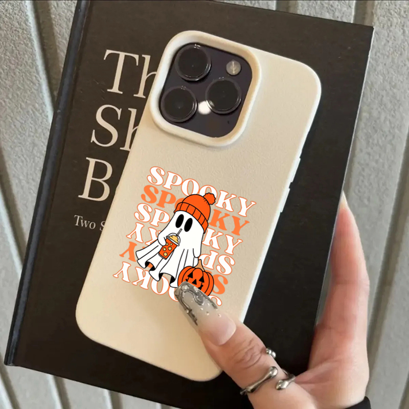 귀여운 할로윈 유령 호박 패턴 아이폰 18 17 16  - Phone Cases Cute Iphone 13 리뷰 및 가격