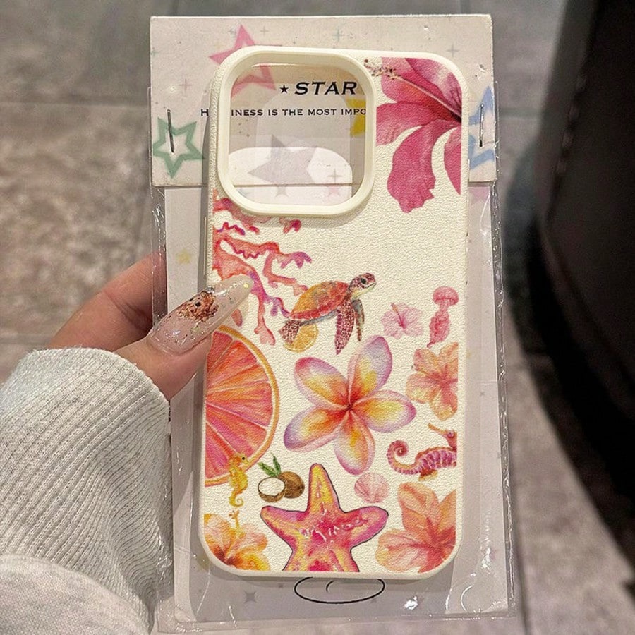 열대 해변 코코넛 나무 바다거북 무늬 아이폰 케이스 ( - Phone Cases Beach 리뷰 및 가격