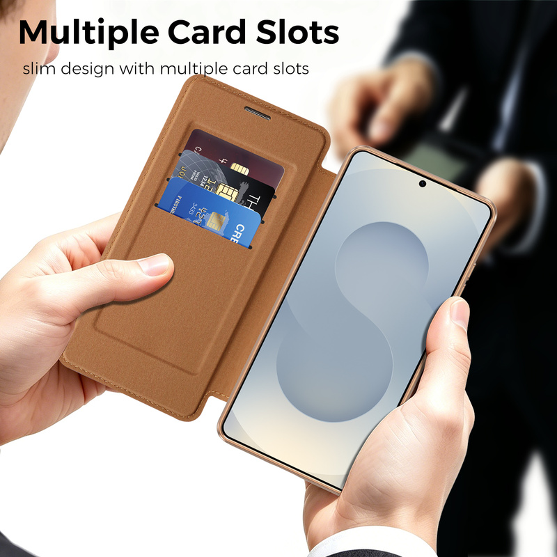 럭셔리 PC 카본 파이버 텍스처 플립 가죽 지갑형 자석 - Phone Cases With Wallet 리뷰 및 가격