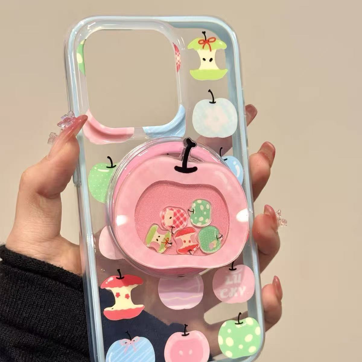 애플 쉐이크 만화 마그세이프 폰 마그네틱 그립톡 스탠드 - Phone Cases Quirky 리뷰 및 가격