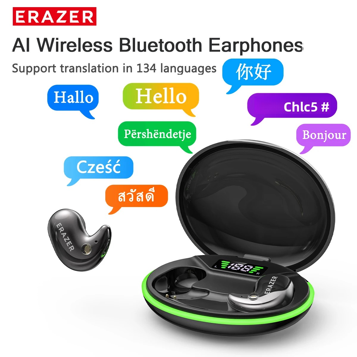 EARZER XF58 인이어 블루투스 헤드폰 마이크 내 - Phone Cases Beach 리뷰 및 가격