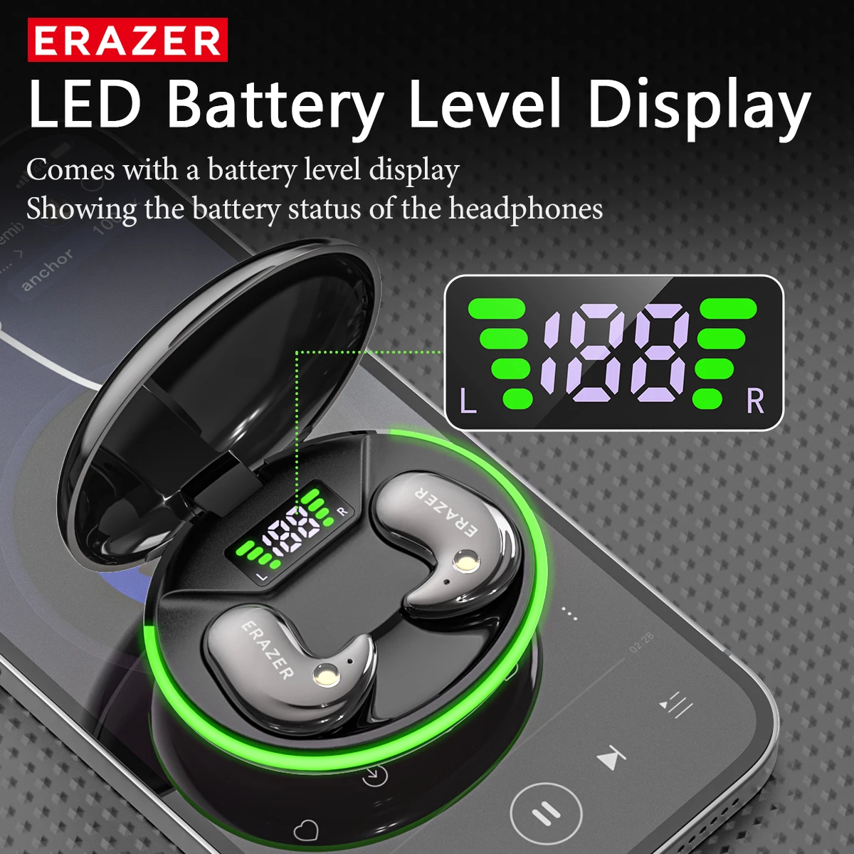 EARZER XF58 인이어 블루투스 헤드폰 마이크 내 - Phone Cases Beach 리뷰 및 가격