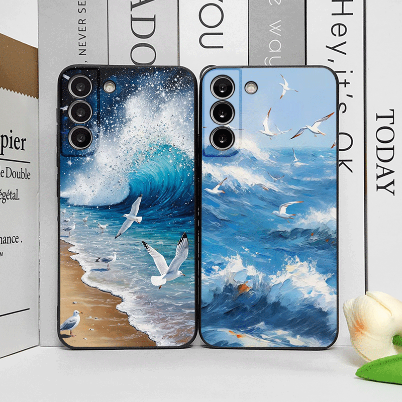 여름 해변 푸른 바다 물결 무늬 폰 케이스 (Honor - Phone Cases Beach 리뷰 및 가격