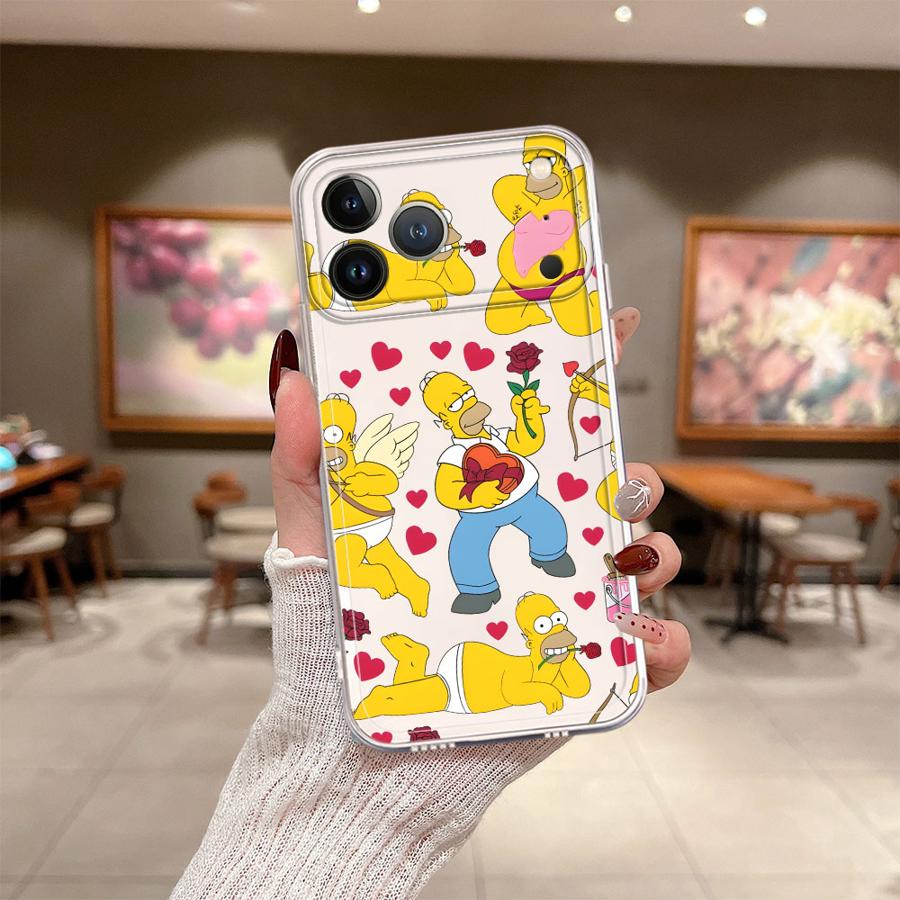 심슨 가족 재미있는 호머 케이스 아이폰 17 프로 맥스 - Phone Cases Quirky 리뷰 및 가격