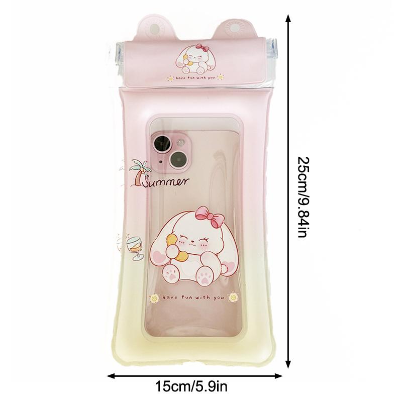 플로팅 에어쿠션 폰백 만화 방수 케이스 파우치 (카약, - Phone Cases Beach 리뷰 및 가격