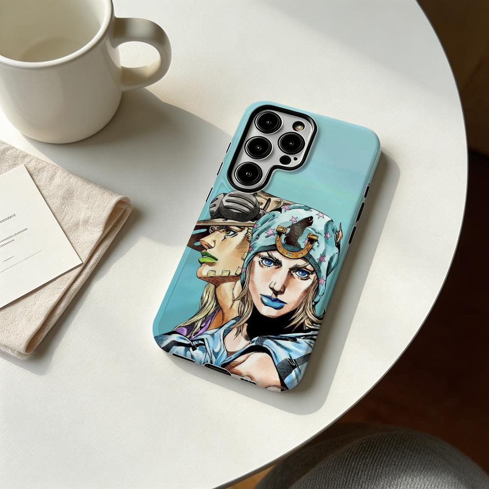 핫 쿨 애니메이션 J-JOJO 스틸볼런 폰 케이스 삼성 - Phone Cases Samsung S25 Ultra 리뷰 및 가격
