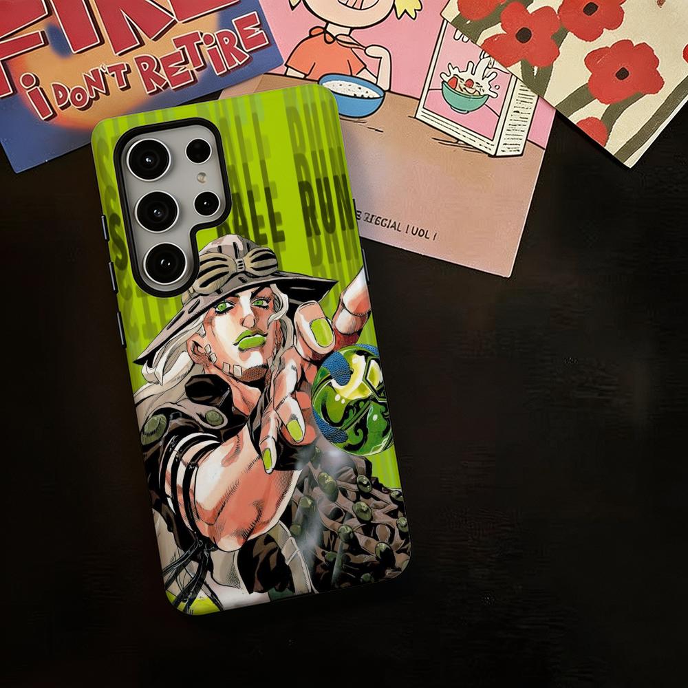 핫 쿨 애니메이션 J-JOJO 스틸볼런 폰 케이스 삼성 - Phone Cases Samsung S25 Ultra 리뷰 및 가격