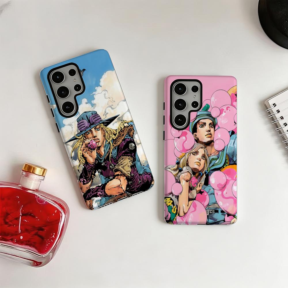 핫 쿨 애니메이션 J-JOJO 스틸볼런 폰 케이스 삼성 - Phone Cases Samsung S25 Ultra 리뷰 및 가격