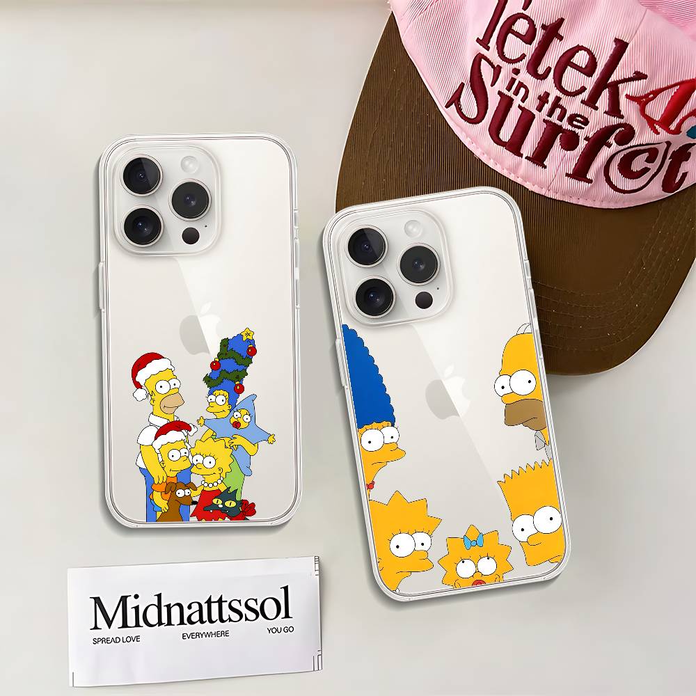 L-심슨즈-에스 재미있는 크리스탈 클리어 소프트 폰 케 - Phone Cases Quirky 리뷰 및 가격