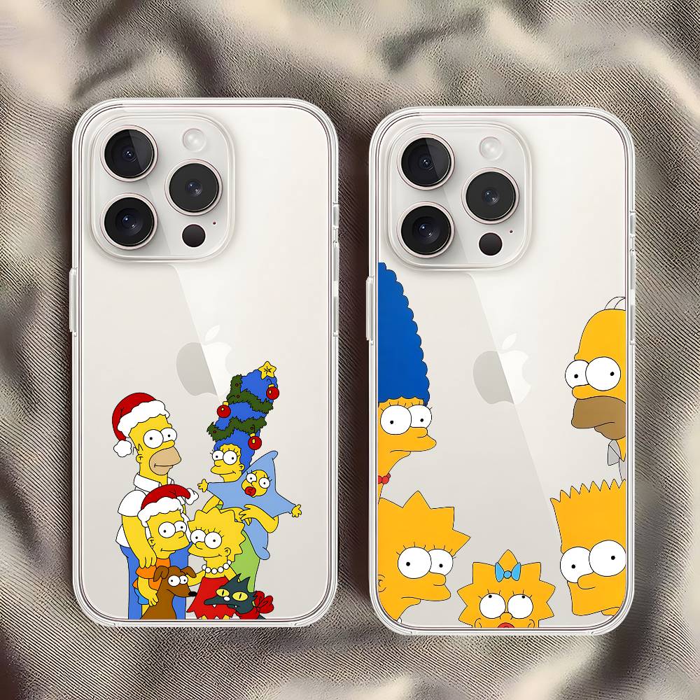 L-심슨즈-에스 재미있는 크리스탈 클리어 소프트 폰 케 - Phone Cases Quirky 리뷰 및 가격