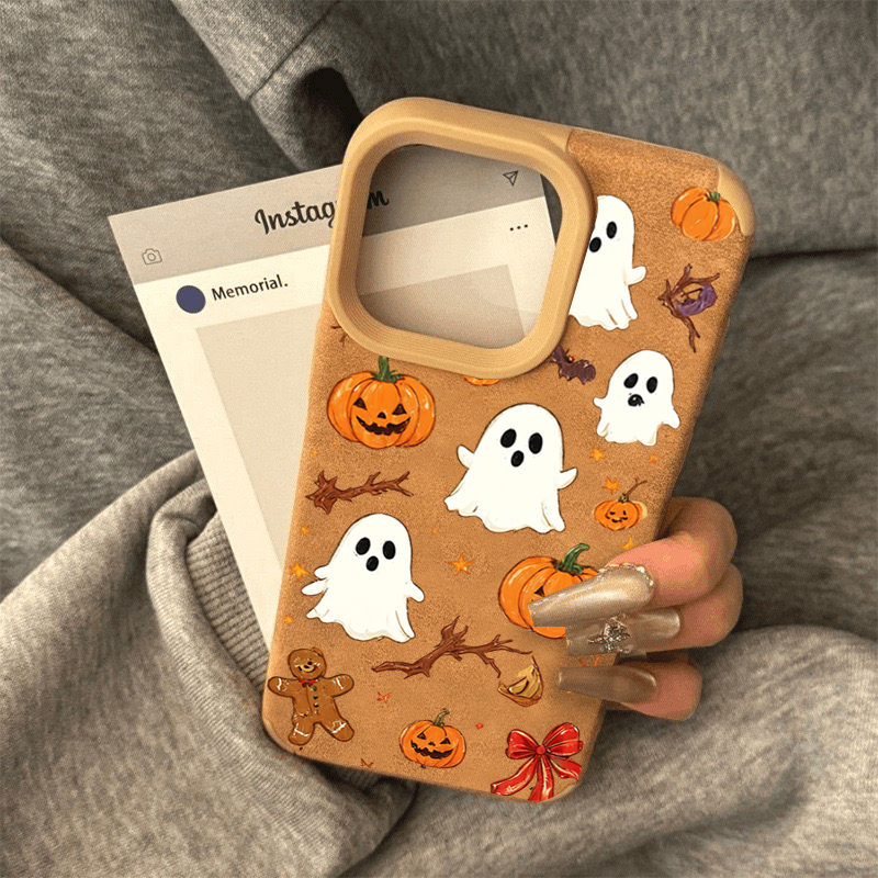 할로윈 테마의 귀여운 호박 유령 디자인 아이폰 18,  - Phone Cases Cute Iphone 13 리뷰 및 가격