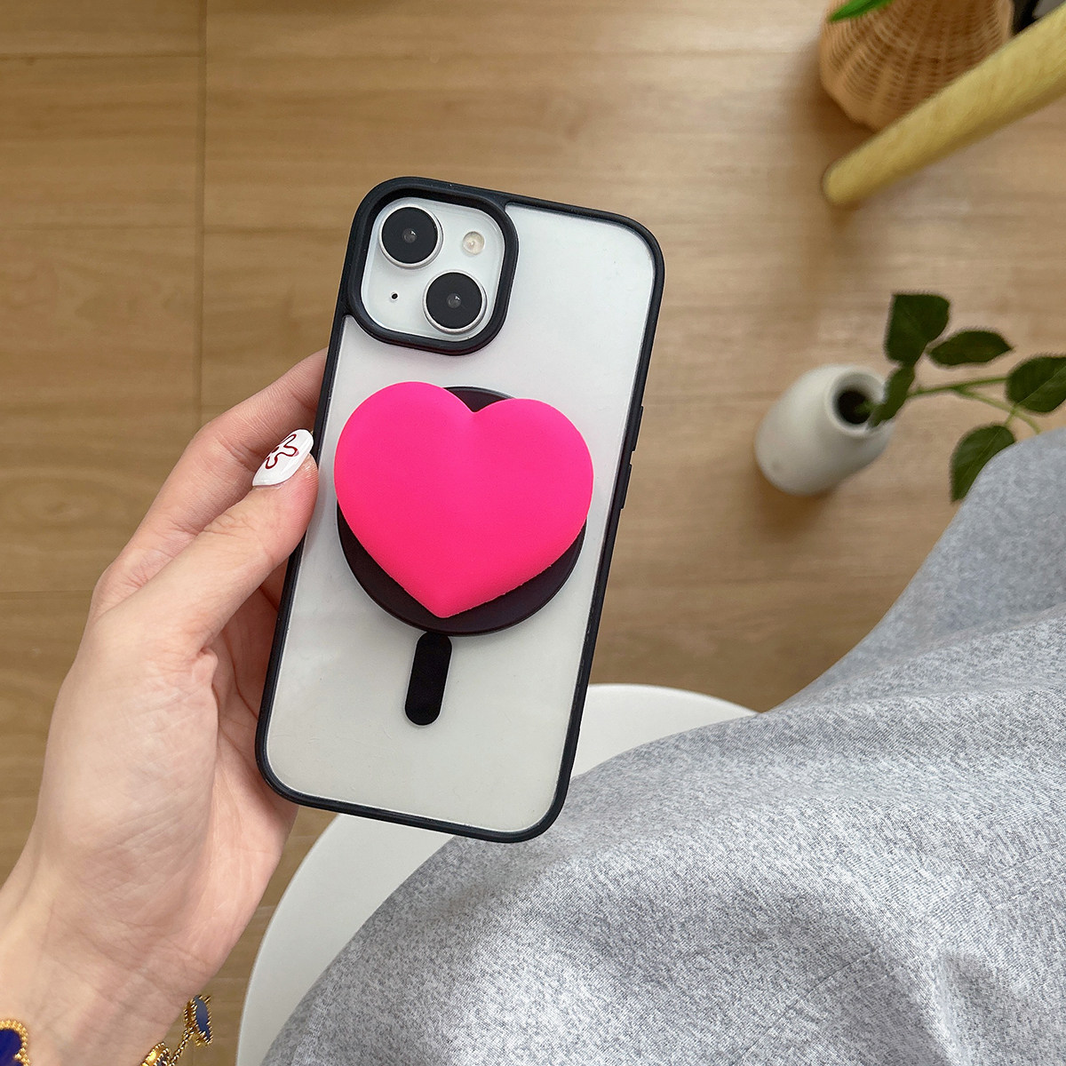 귀여운 만화 하트 모양의 맥세이프 자석식 휴대폰 그립톡 - Phone Cases Quirky 리뷰 및 가격