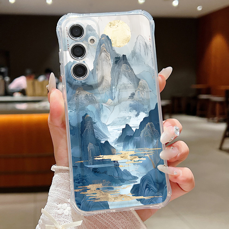 산악 풍경 패턴 폰 케이스 삼성 갤럭시 S25 FE S - Phone Cases With Wallet 리뷰 및 가격
