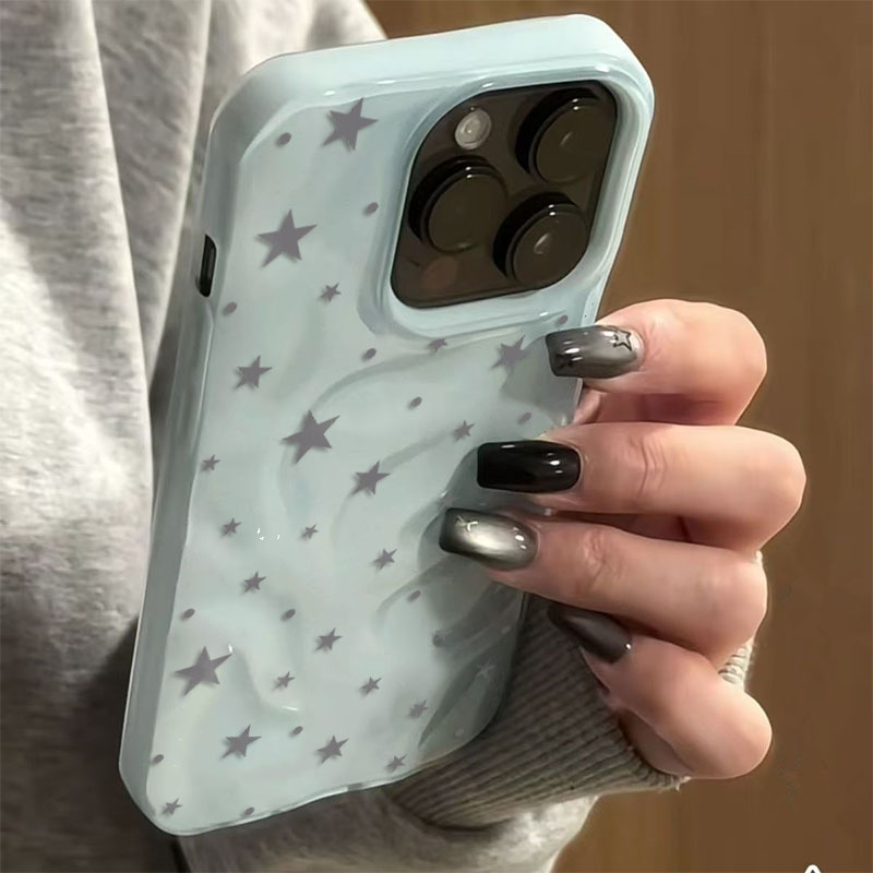 미니멀리스트 스타일의 귀여운 별 무늬 텍스처 아이폰 케 - Phone Cases Cute Iphone 13 리뷰 및 가격